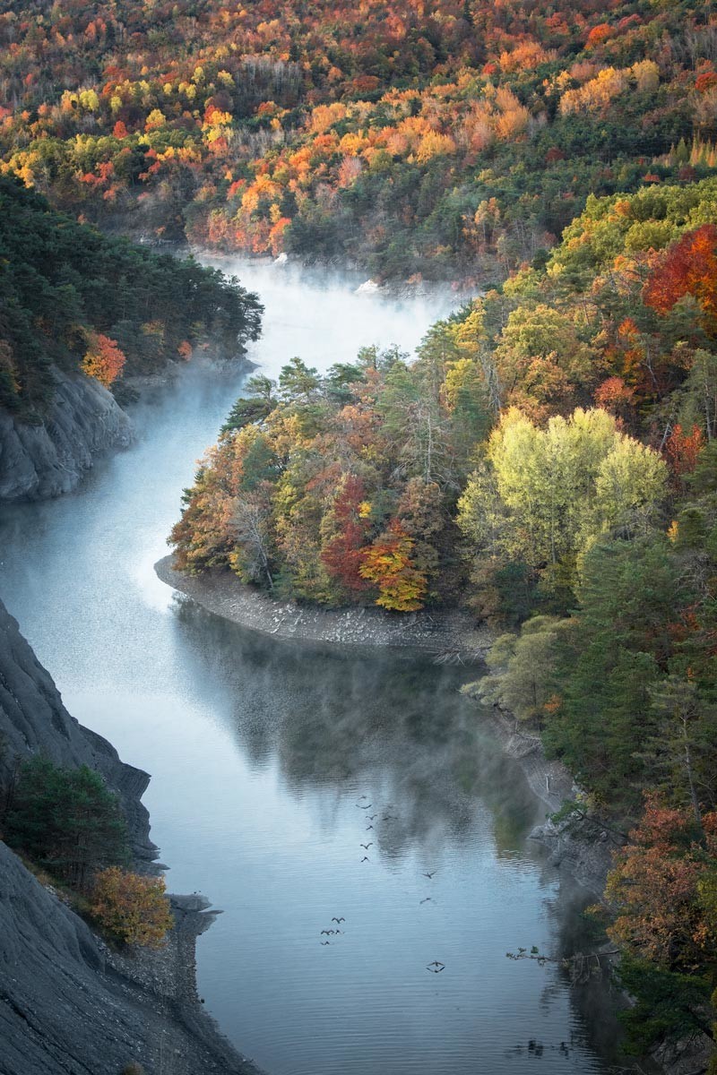 Matinée d'automne à Serre-Ponçon©Pierre Barrot