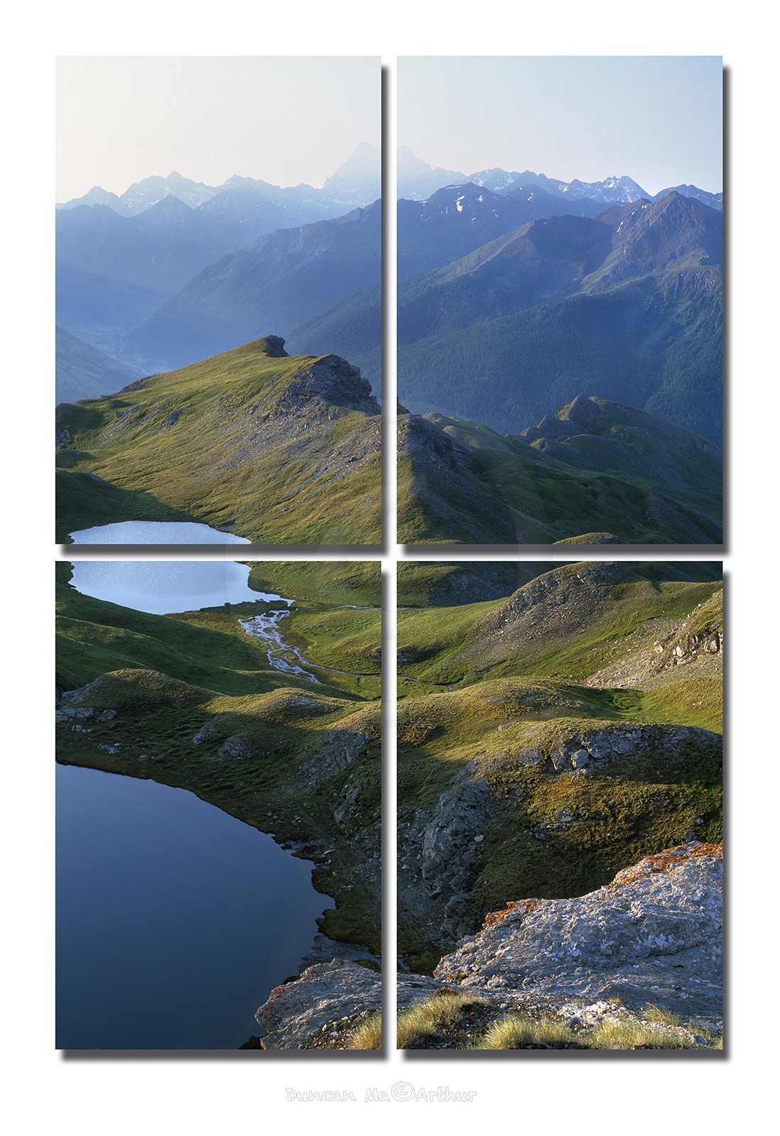 Les lacs de Malrif, le Mézan et le petit Laus