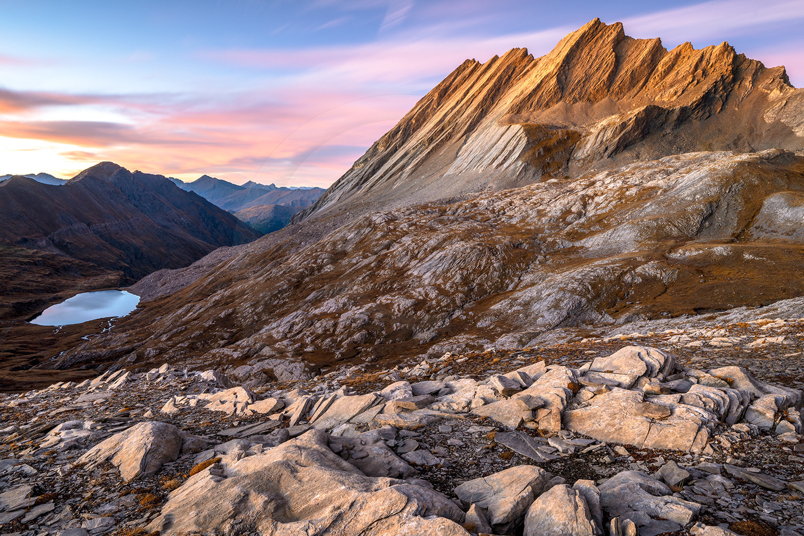 Lueur du soir sur la Taillante© Duncan MacArthur