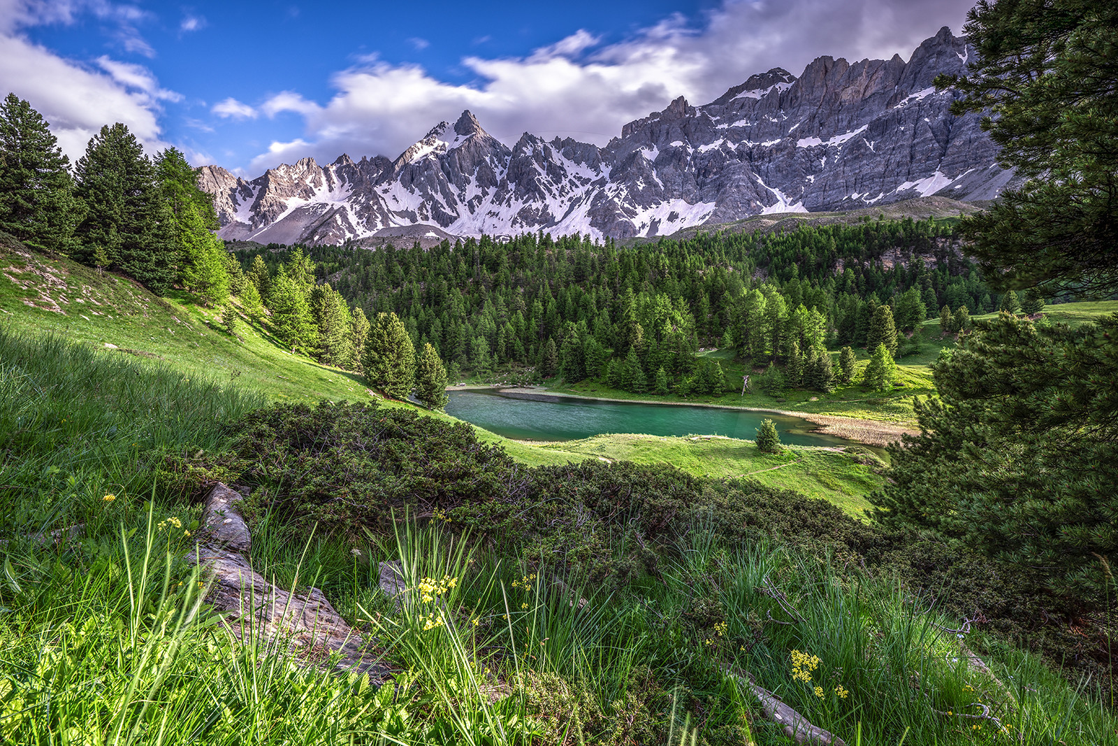 Éclaircies du soir au lac Miroir© Duncan MacArthur