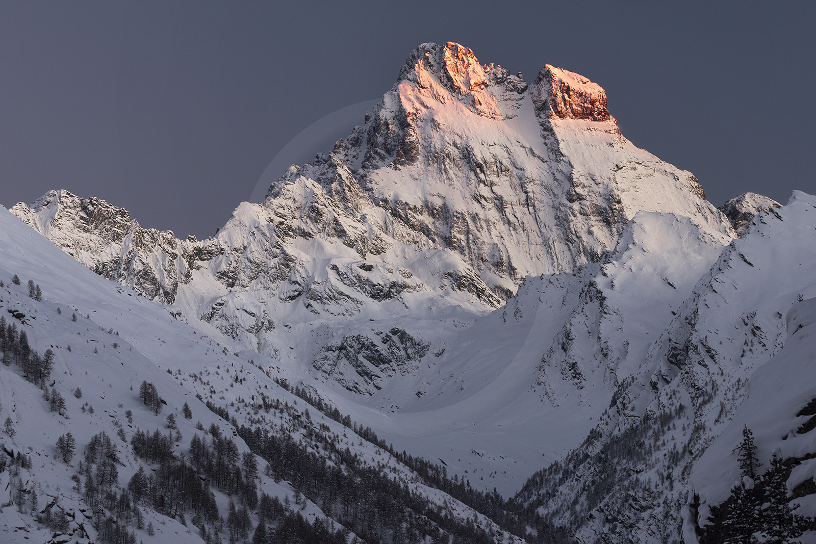 Le dernier rayon sur le Viso© Duncan MacArthur