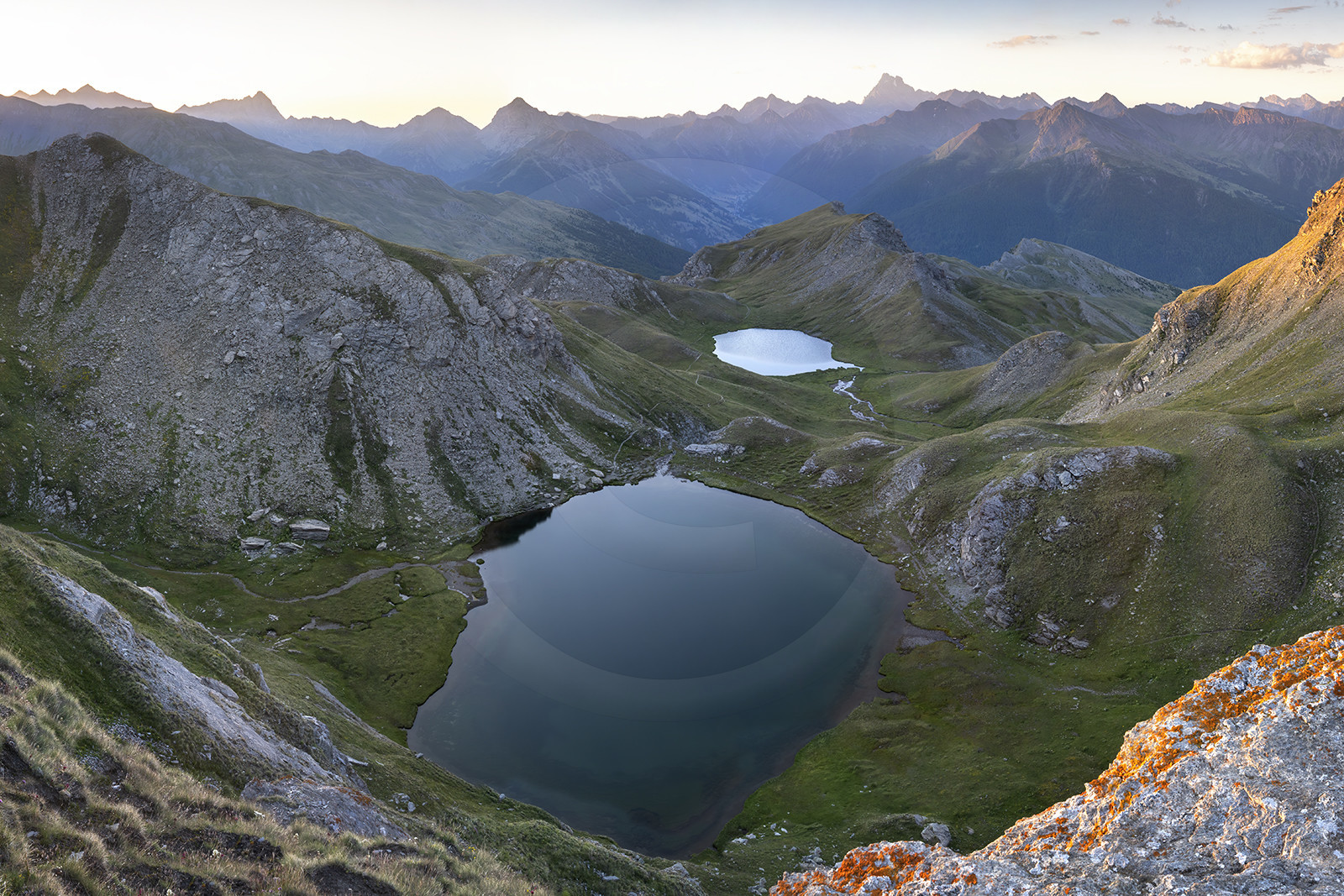 Les lacs de Malrif, le petit Laus et le Mézan © Duncan MacArthur