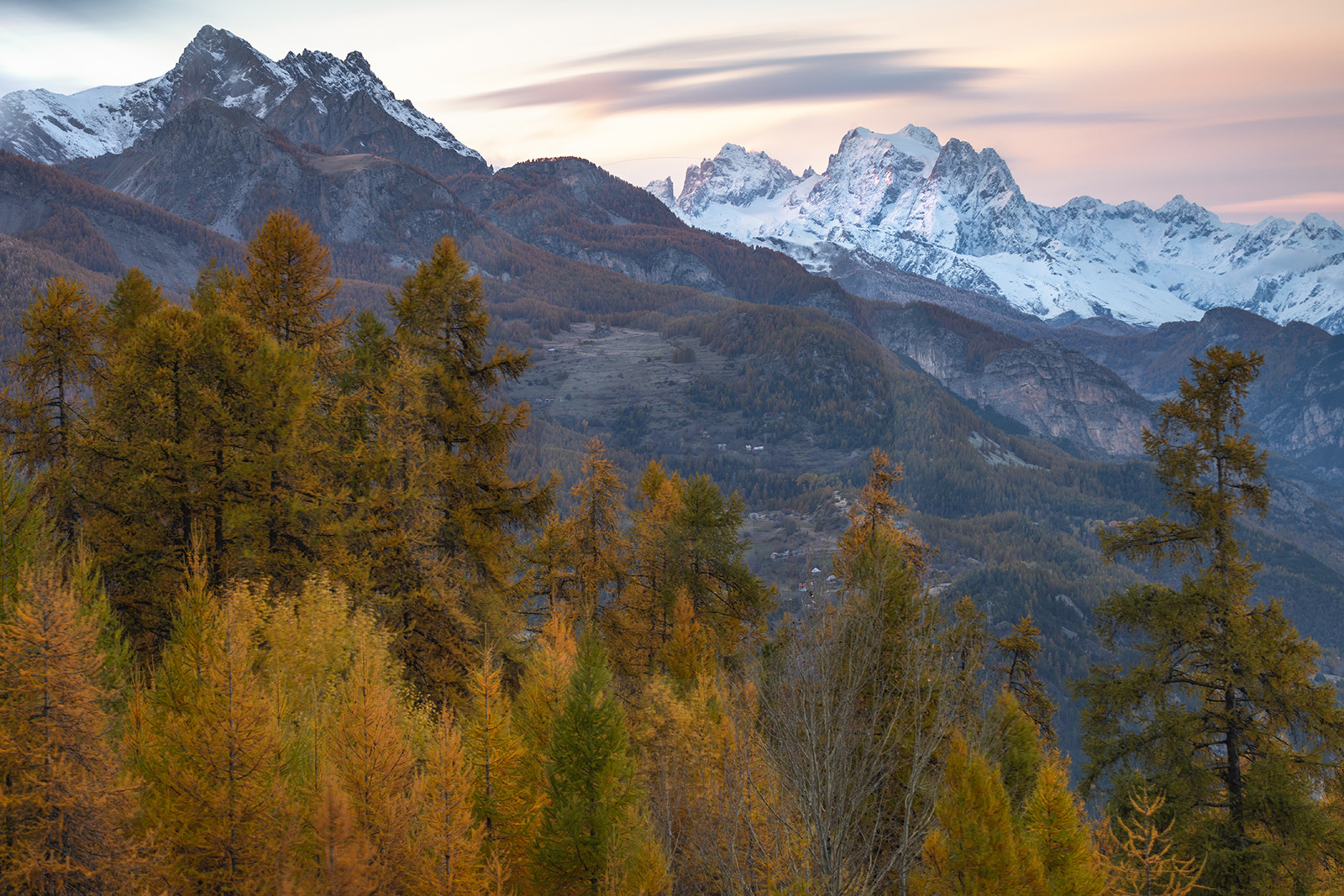 Un soir d'automne depuis Risoul© Duncan MacArthur