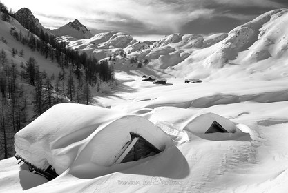 L'Echaillon, les chalets de Clapeyto© Duncan MacArthur