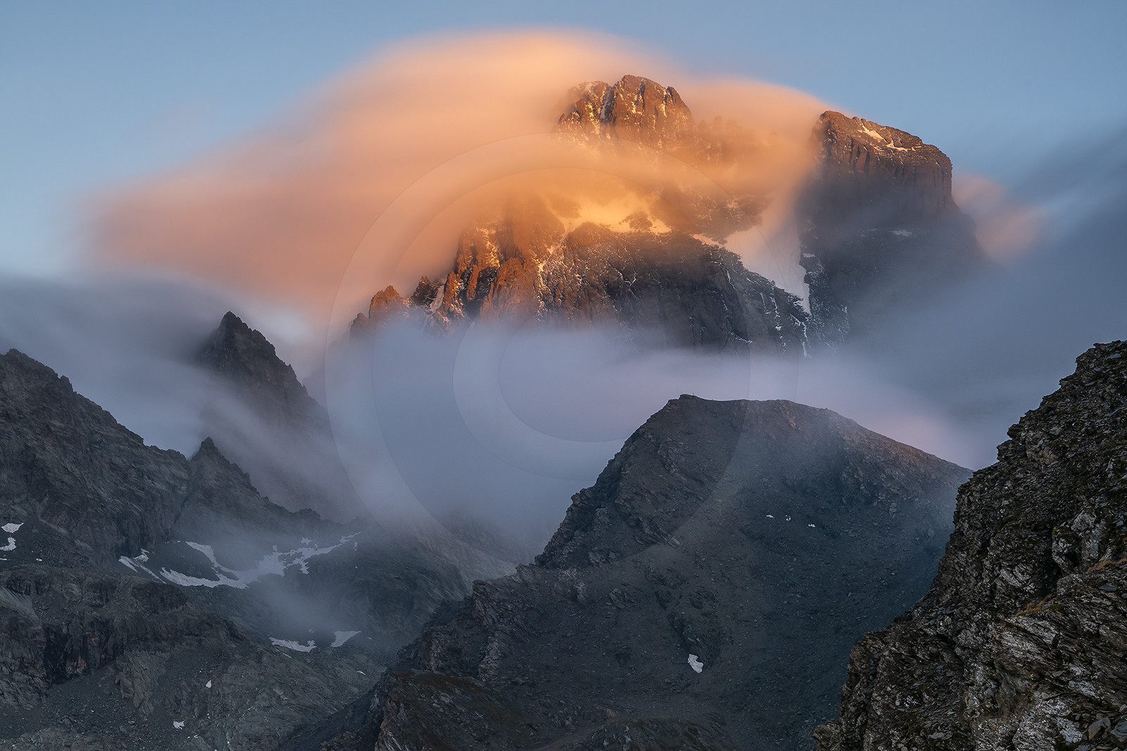 Le dernier rayon sur le mont Viso© Duncan MacArthur