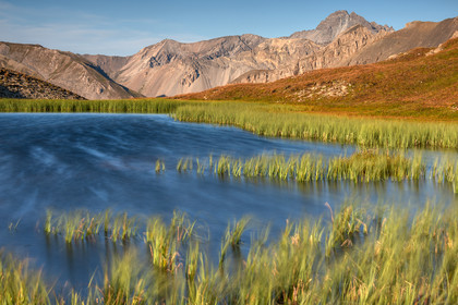 Coup de vent sur le lac Favière, face au Grand Rochebrune.© Duncan MacArthur